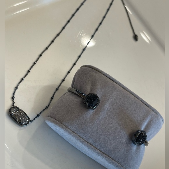 Kendra Scott Jewelry - TWO PIECE Kendra Scott Elisa Pendant Necklace and Davie Cuff